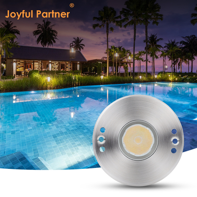 Mini LED Empotrado Impermeable Marcador 1W 12V DC 8° Ángulo de Haz Estrecho IP68 Iluminación de Paisaje Exterior