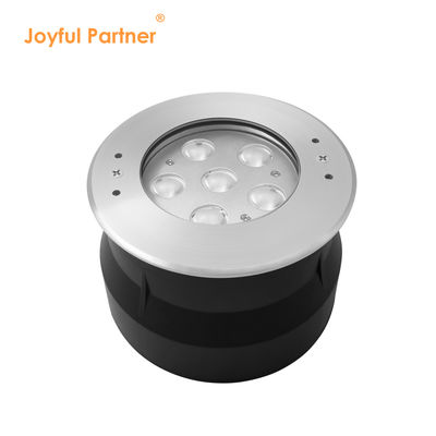 Luz de piscina exterior DC24V 12W RGB Vidrio transparente Acero inoxidable 316 IP68 para proyectos de mantenimiento