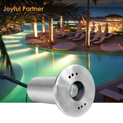 IP68 Luz subterránea enterrada 3WRGB3in1 LED de acero inoxidable 316L DC24V Decoración para piscina