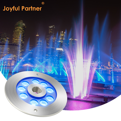 LUZ DE FUENTE LED ACERO INOXIDABLE 316 RGB UN SOLO COLOR 170*61MM DC12V / 24V IP68 IMPERMEABLE