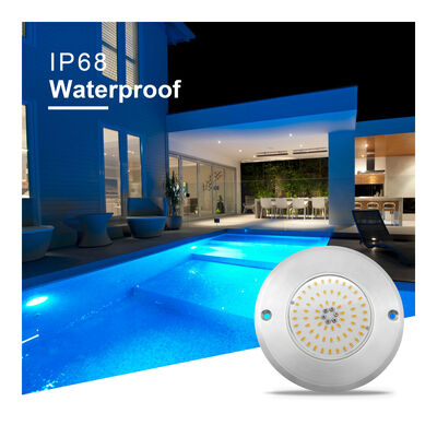 316 Acero inoxidable LED PAR56 Luz de piscina Resina llena IP68 Piscinas con luz LED