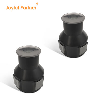 LED Uplight 1W 2W Acero inoxidable 316 tapa delantera 100-240VAC DIA 55MM con caja trasera de plástico