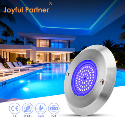 Luz LED PAR56 LED para piscina 6W SMD2835 Dimensión 110*34MM 20pcs/CTN DC12V Acero Inoxidable 316 Con ABS