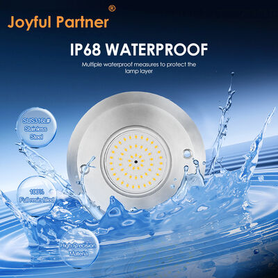 IP68 PAR 56 luz de piscina bajo el agua 6W SMD2835 Dimensión 110*34MM Ultra delgado 10MM