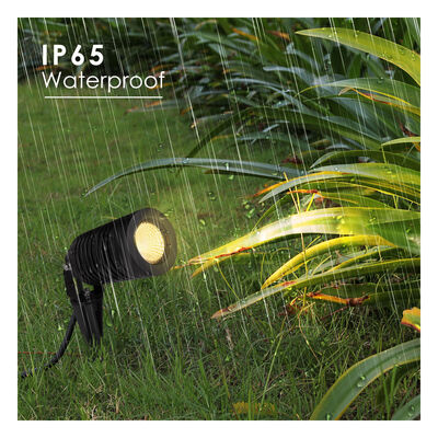 Iluminación de jardín 14W COB con capó anti-reflejo Material de aluminio IK04 Calificación para iluminación de acento al aire libre