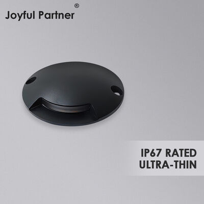 IP65 calificado 1W LED luz de cubierta subterránea Iluminación de escalones exteriores Iluminación de calzada 12V Iluminación subterránea para uso en carretera