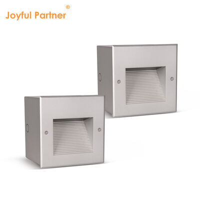 Luz de pared LED empotrada 160*160MM Osram SMD2835 Acabado con recubrimiento en polvo AC100-240V para escalera