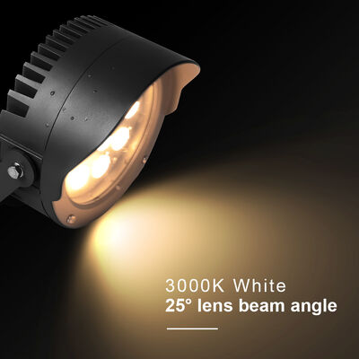 Luz LED de jardín con diámetro de enfoque ajustable 160MM 36W Construido en DMX512
